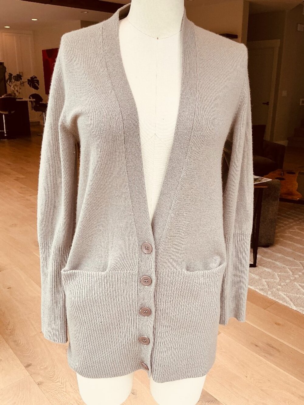 TSE SAY Cashmere Cardigan, Size L